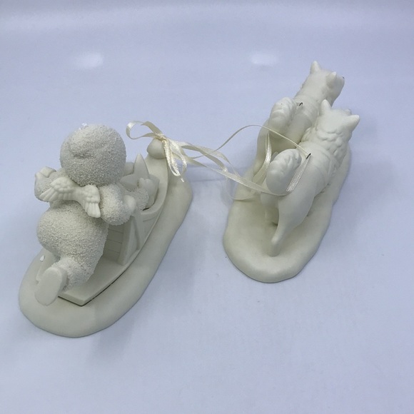 Department 56 Snowbabies “Mush” Two Piece #68805 - Picture 5 of 15